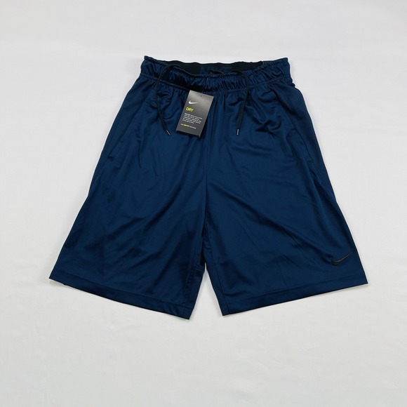 Nike Other - Nike Training Basketball Shorts Dri-Fit Adult Mens Navy Blue Size Small NEW